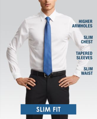 slim fit dress shirts for men